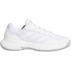 adidas Women’s Gamecourt 2 Tennis Shoes(White/White/Grey)