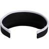 adidas Women’s Match 1 Visor | Snug Fit for Smaller Heads, Clip-On Open-Back Fit, Moisture-Wicking Sweatband, All-Day Comfort, For Tennis & Pickleball(Black/White)