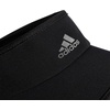 adidas Women’s Superlite Visor | Open-Top Design, Adjustable Fit, Perforated Build, Hook-and-Loop Closure, All-Day Sun Comfort(Black/Silver Reflective/3)