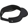 adidas Women’s Superlite Visor | Open-Top Design, Adjustable Fit, Perforated Build, Hook-and-Loop Closure, All-Day Sun Comfort(Black/White/3)