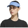 adidas Women’s Superlite Visor | Open-Top Design, Adjustable Fit, Perforated Build, Hook-and-Loop Closure, All-Day Sun Comfort(Blue Fusion/3)