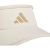 adidas Women’s Superlite Visor | Open-Top Design, Adjustable Fit, Perforated Build, Hook-and-Loop Closure, All-Day Sun Comfort(Crystal Linen Beige/Trace Khaki/3)