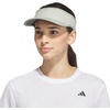 adidas Women’s Superlite Visor | Open-Top Design, Adjustable Fit, Perforated Build, Hook-and-Loop Closure, All-Day Sun Comfort(Halo Green/Halo Green/3)