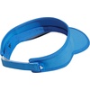 adidas Women’s Superlite Visor | Open-Top Design, Adjustable Fit, Perforated Build, Hook-and-Loop Closure, All-Day Sun Comfort(Ray Blue/White/3)