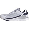 White/Silver Metallic/Dark Blue