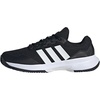 Black/White/Silver Metallic