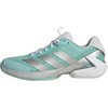 adidas Women’s Adizero Ubersonic 5 Tennis Shoes(Flash Aqua/Silver Metallic/Blush Pink)