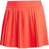 adidas Women’s Club Tennis Climacool Pleated Skirt(Semi Lucid Red)