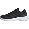 adidas Women’s Gamecourt 2 Tennis Shoes(Core Black/Core Black/Silver Metallic)
