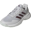 adidas Women’s Gamecourt 2 Tennis Shoes(Grey/Aurora Metallic/White)