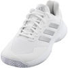 adidas Women’s Gamecourt 2 Tennis Shoes(White/Silver Metallic/White)