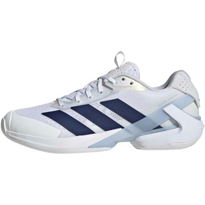 adidas Women’s Adizero Ubersonic 5 Tennis Shoes(White/Dark Blue/Crystal Sky)