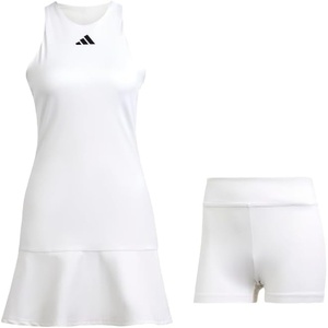 adidas Women’s Tennis Heat.rdy Y-Dress(White/Black)