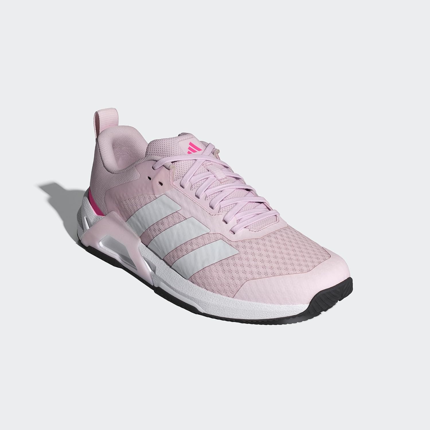 image:imageadidas Womens Dropset Control Training Sneakers Shoes BlackAlmost PinkWhiteLucid Pink