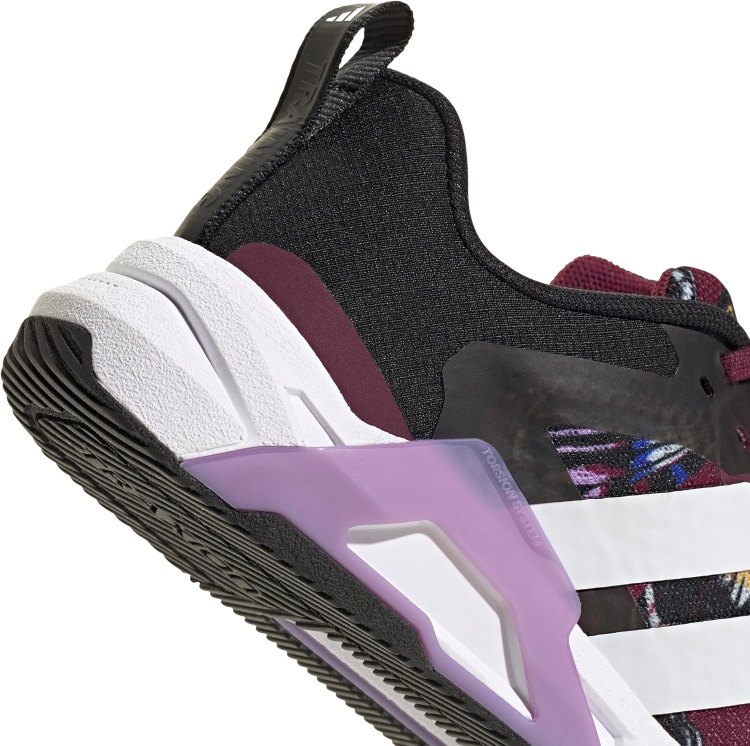image:imageadidas Womens Dropset Control Training Sneakers Shoes BlackAmazon RedWhiteViolet Fusion