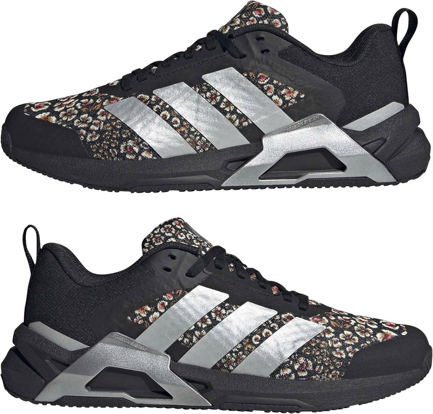 image:imageadidas Womens Dropset Control Training Sneakers Shoes BlackBlackTech Grey MetallicWhite