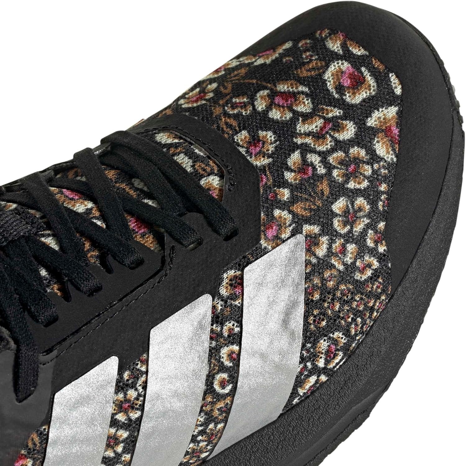 image:imageadidas Womens Dropset Control Training Sneakers Shoes BlackBlackTech Grey MetallicWhite