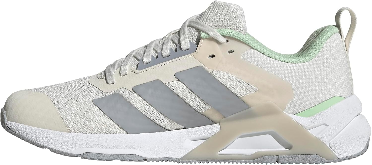 image:imageadidas Womens Dropset Control Training Sneakers Shoes BlackChalk WhiteHalo SilverLime Burst