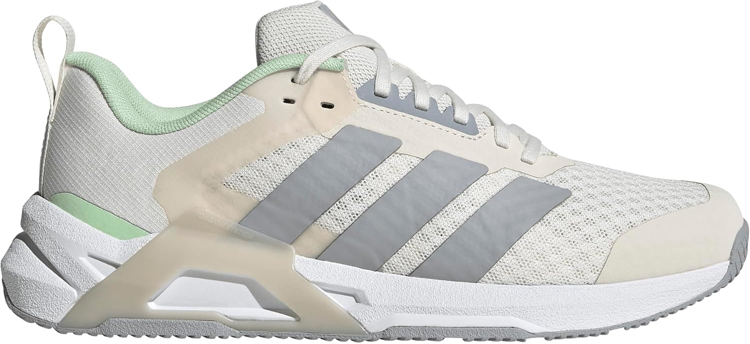 image:imageadidas Womens Dropset Control Training Sneakers Shoes BlackChalk WhiteHalo SilverLime Burst