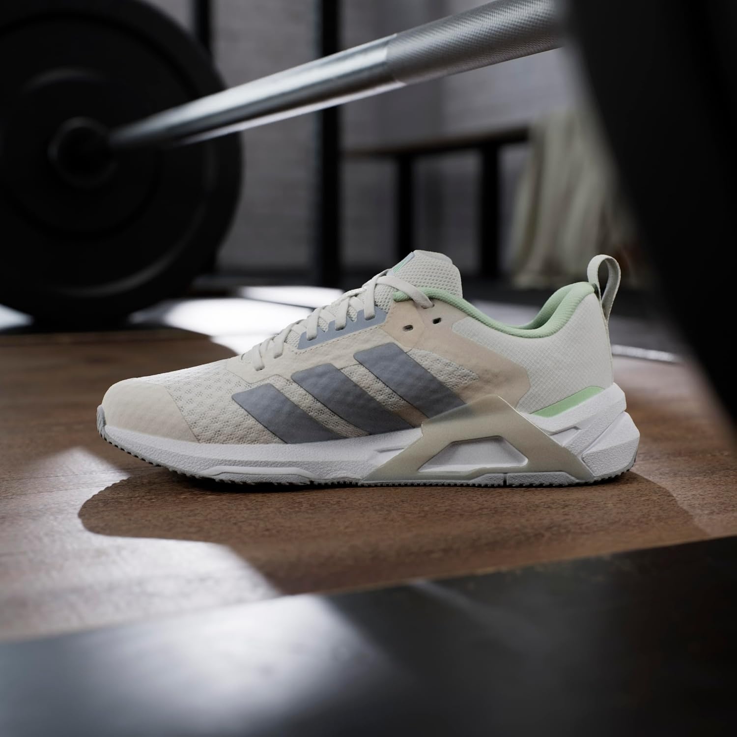 image:imageadidas Womens Dropset Control Training Sneakers Shoes BlackChalk WhiteHalo SilverLime Burst
