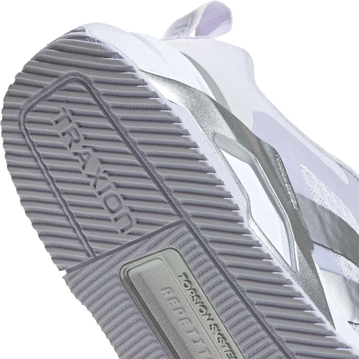 image:imageadidas Womens Dropset Control Training Sneakers Shoes BlackFrozen PurpleSilver MetallicWhite