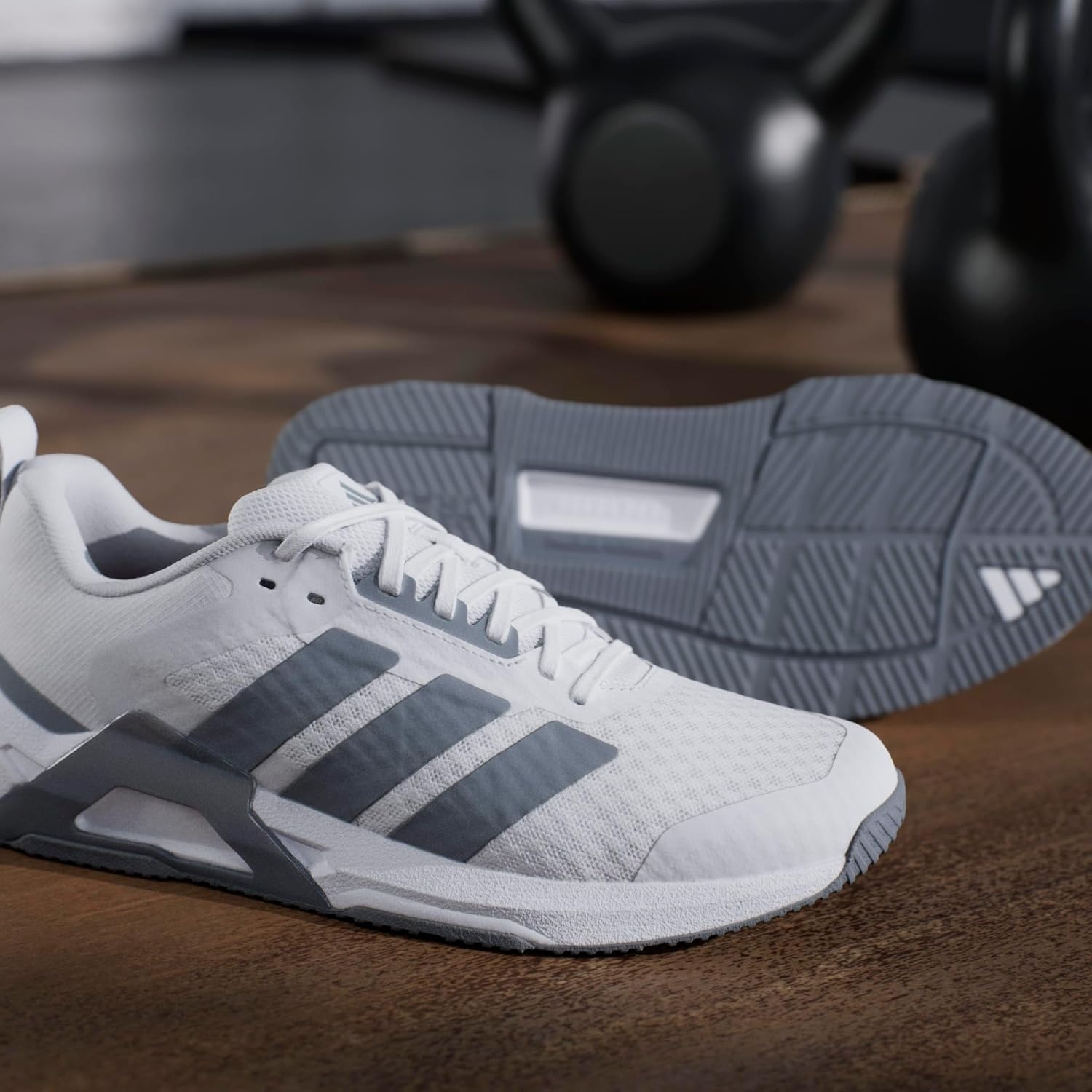 image:imageadidas Womens Dropset Control Training Sneakers Shoes BlackWhiteGreyLucid Red