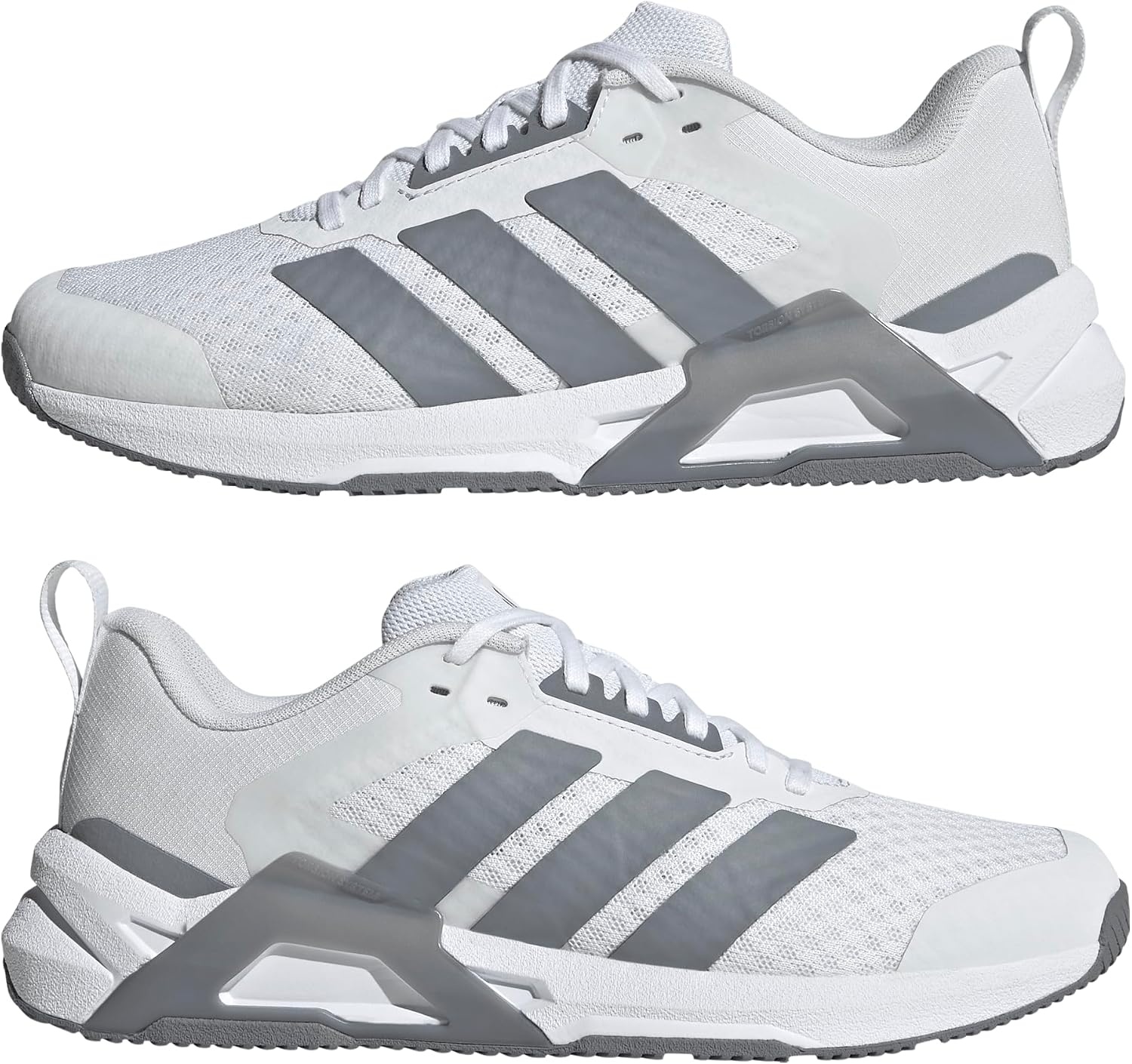 image:imageadidas Womens Dropset Control Training Sneakers Shoes BlackWhiteGreyLucid Red