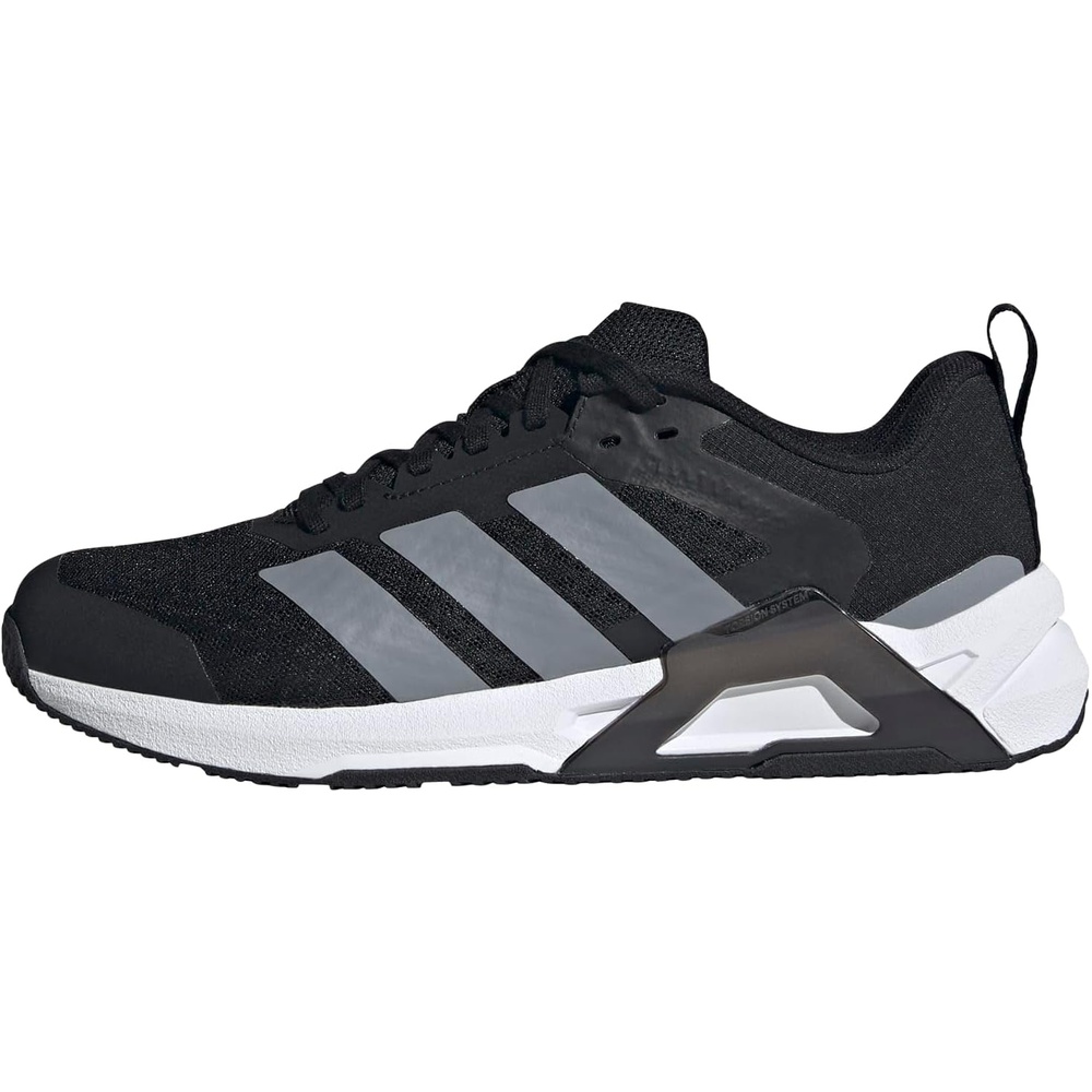 image:imageadidas Womens Dropset Control Training Sneakers Shoes BlackBlackGreyLucid Red