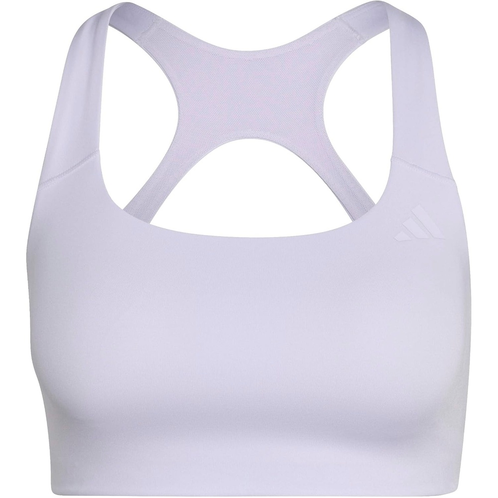 image:imageadidas Womens Optime Workout Medium Support Bra Casual Casual  BlackFrozen Purple