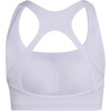adidas Womens Optime Workout Medium Support Bra Casual Casual – Black(Frozen Purple)