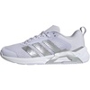 adidas Womens Dropset Control Training Sneakers Shoes – Black(Frozen Purple/Silver Metallic/White)