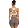 adidas Womens Optime Workout Medium Support Bra Casual Casual – Black(White)