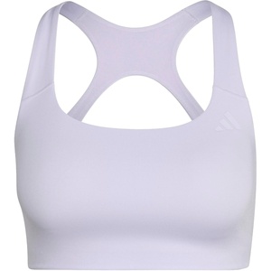 adidas Womens Optime Workout Medium Support Bra Casual Casual – Black(Frozen Purple)